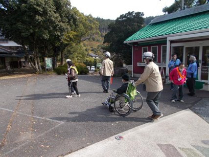 福祉施設の防災訓練