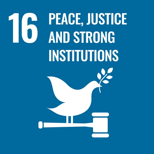 【16】peace, justice and strong institutions